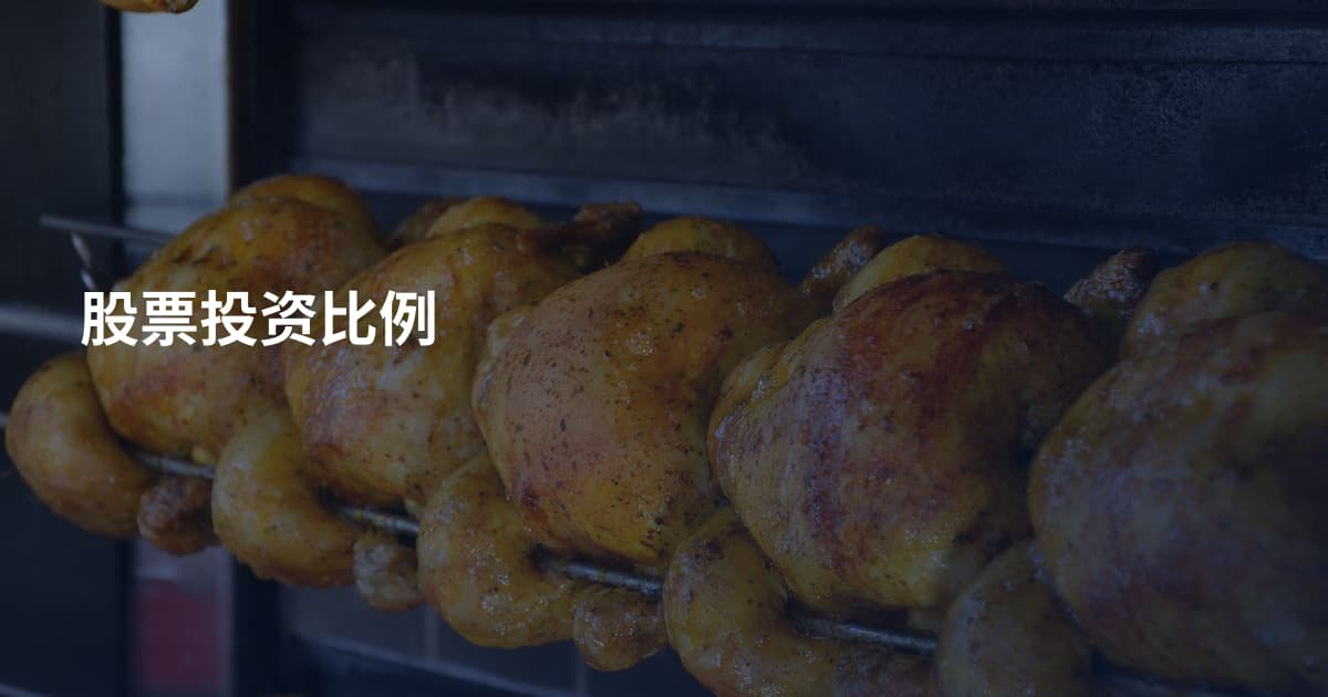 股票投资比例
