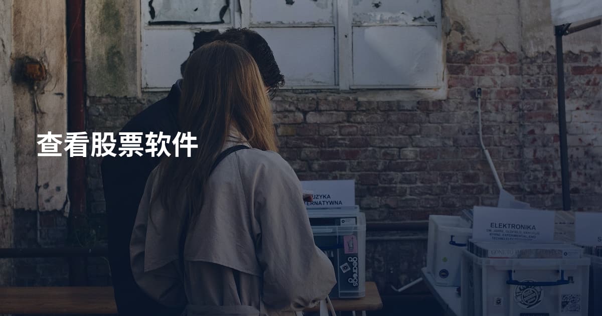 查看股票软件