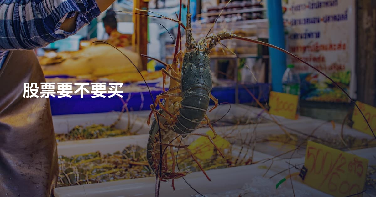 股票要不要买