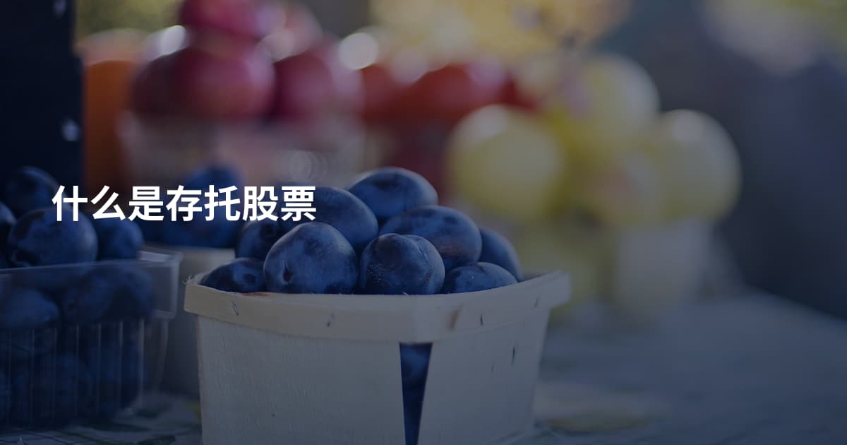什么是存托股票