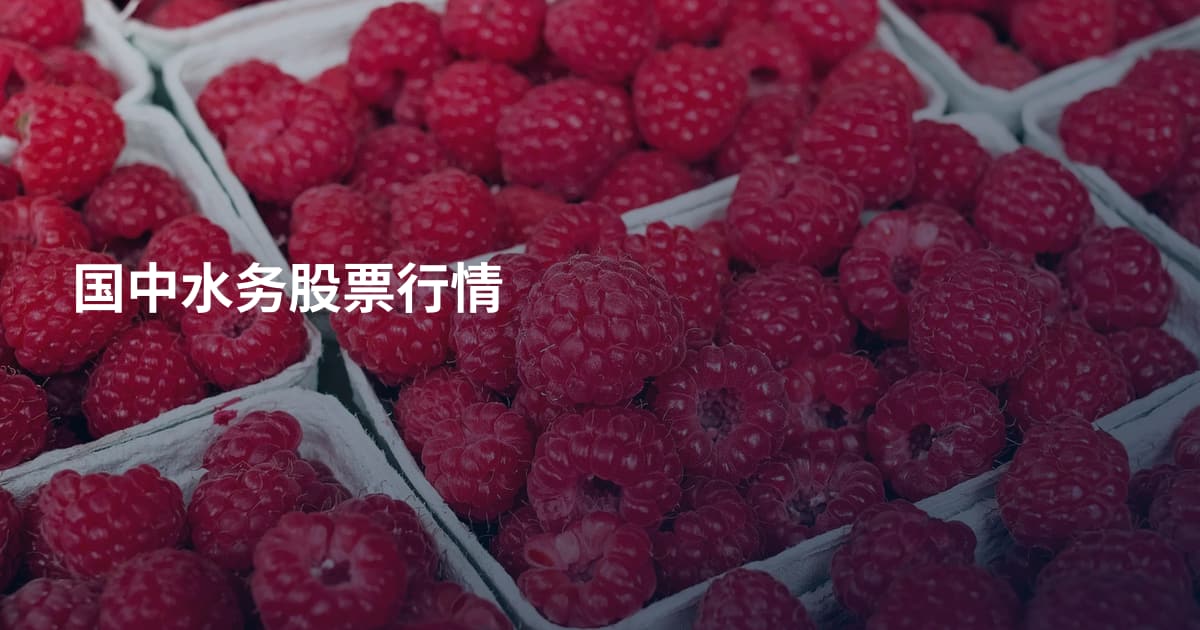 国中水务股票行情