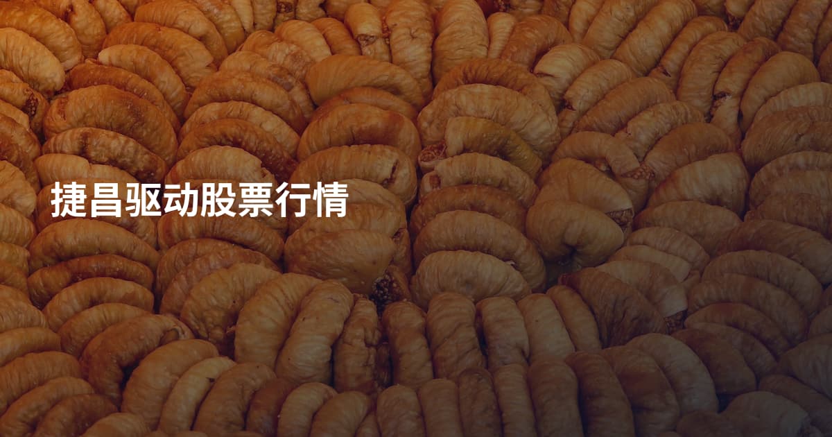 捷昌驱动股票行情