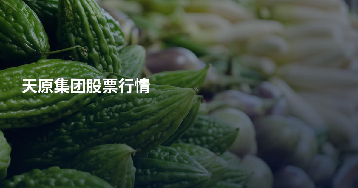 天原集团股票行情