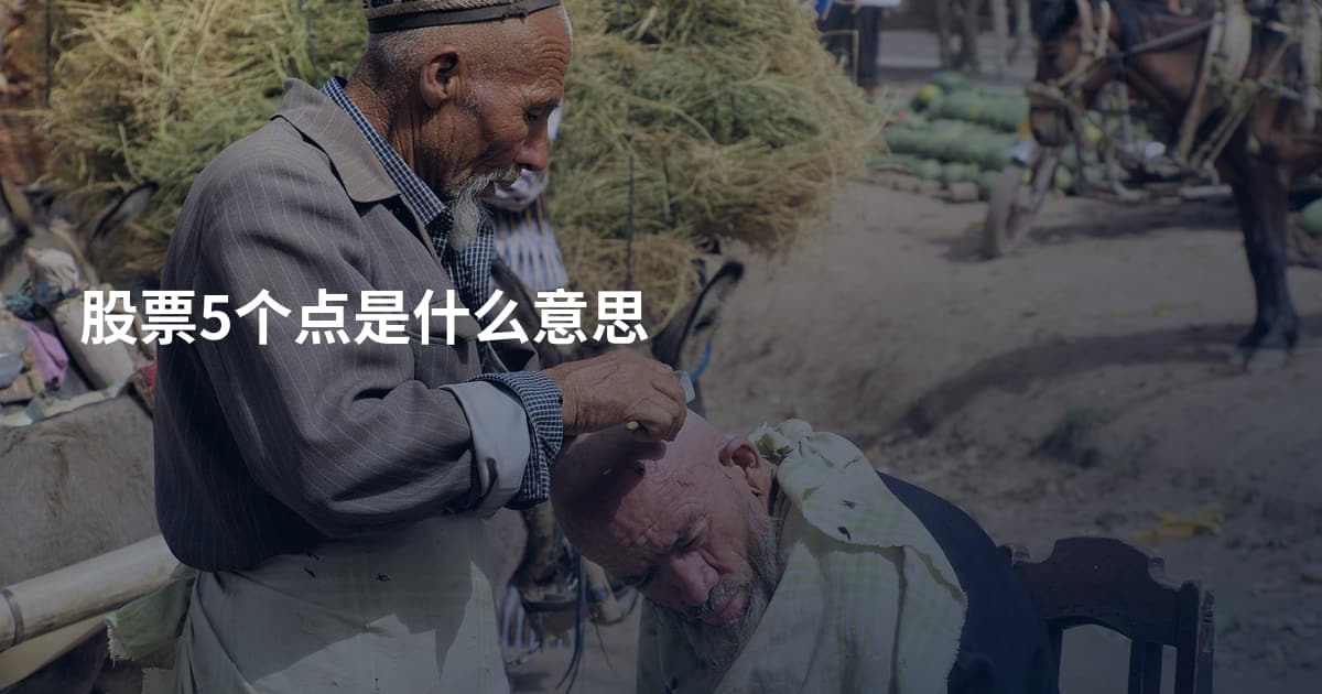 股票5个点是什么意思