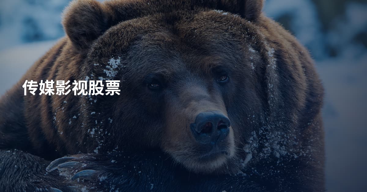 传媒影视股票