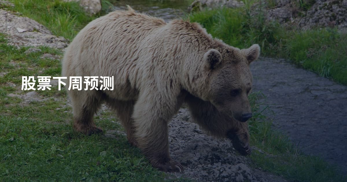 股票下周预测