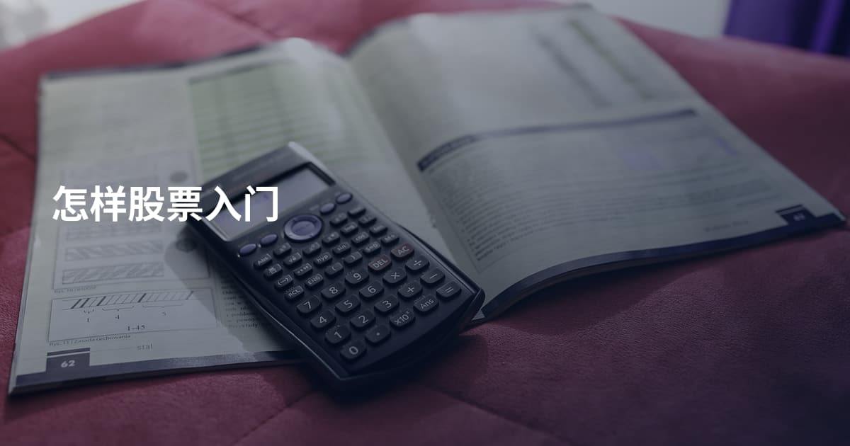怎样股票入门