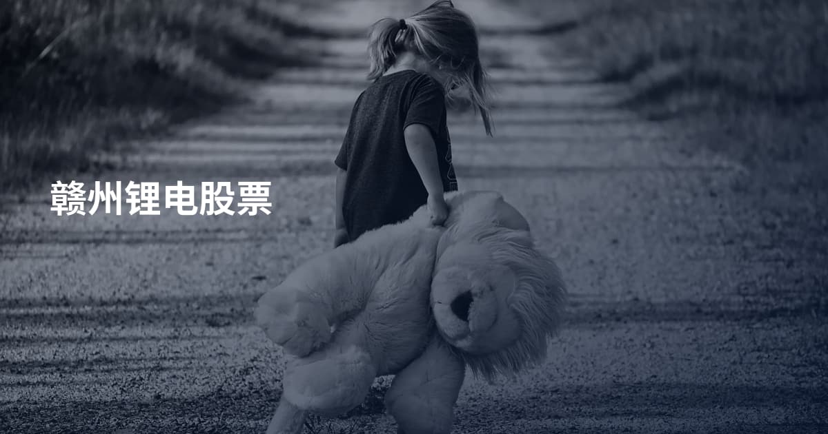 赣州锂电股票