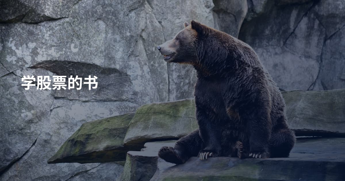 学股票的书