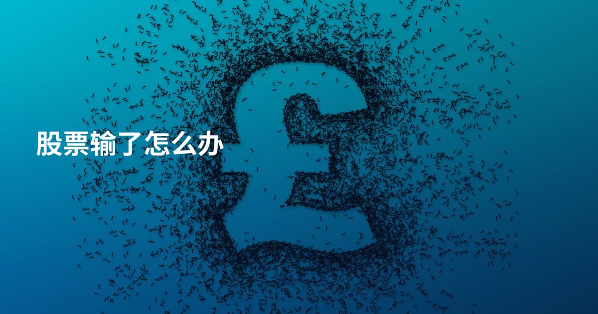 股票输了怎么办