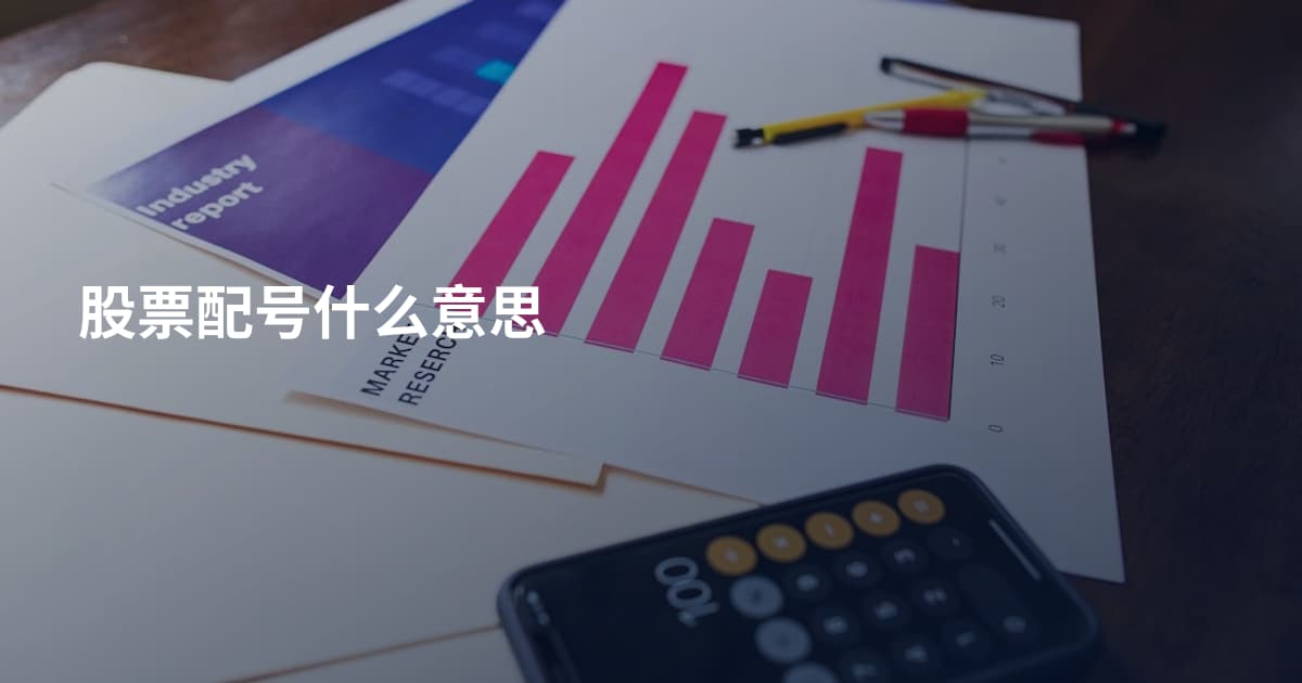 股票配号什么意思