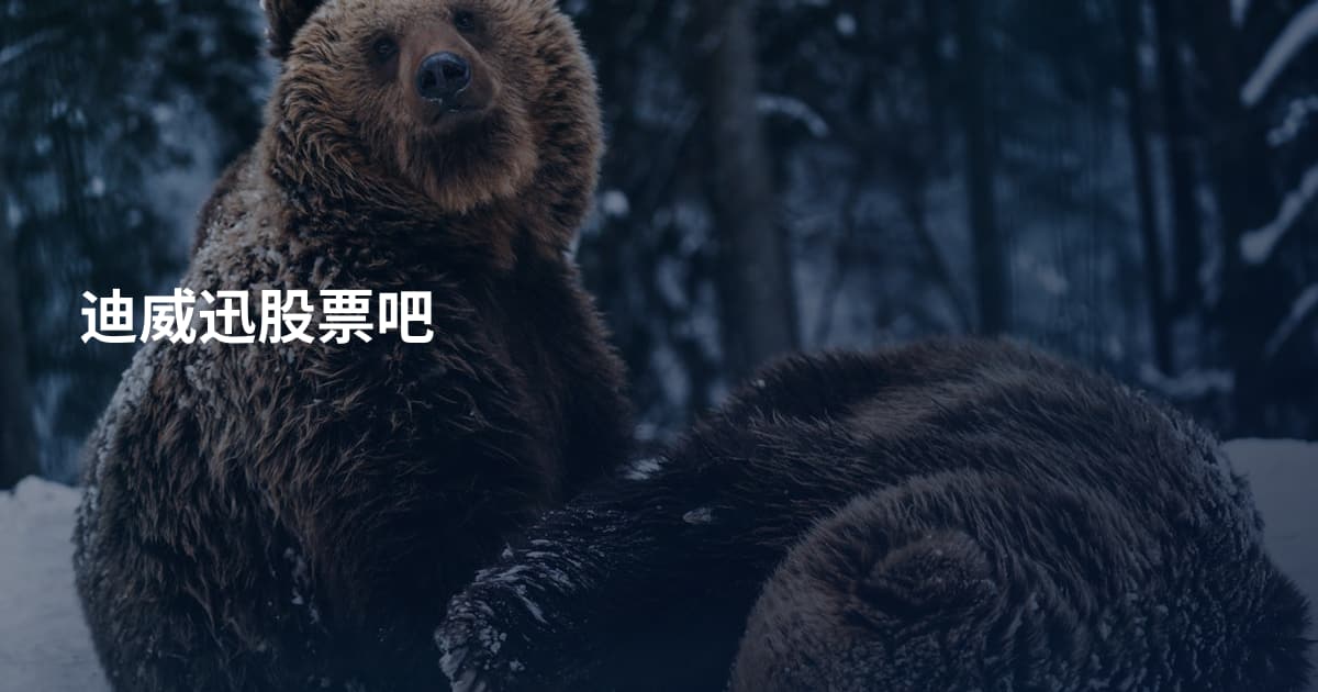 迪威迅股票吧
