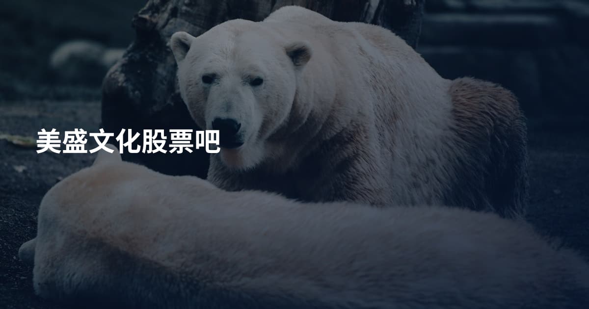 美盛文化股票吧