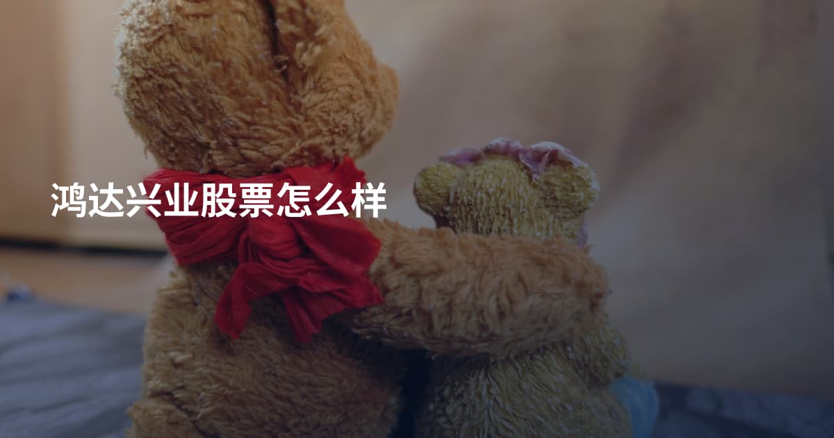 鸿达兴业股票怎么样