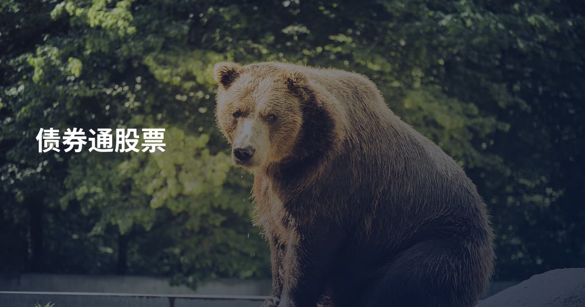债券通股票