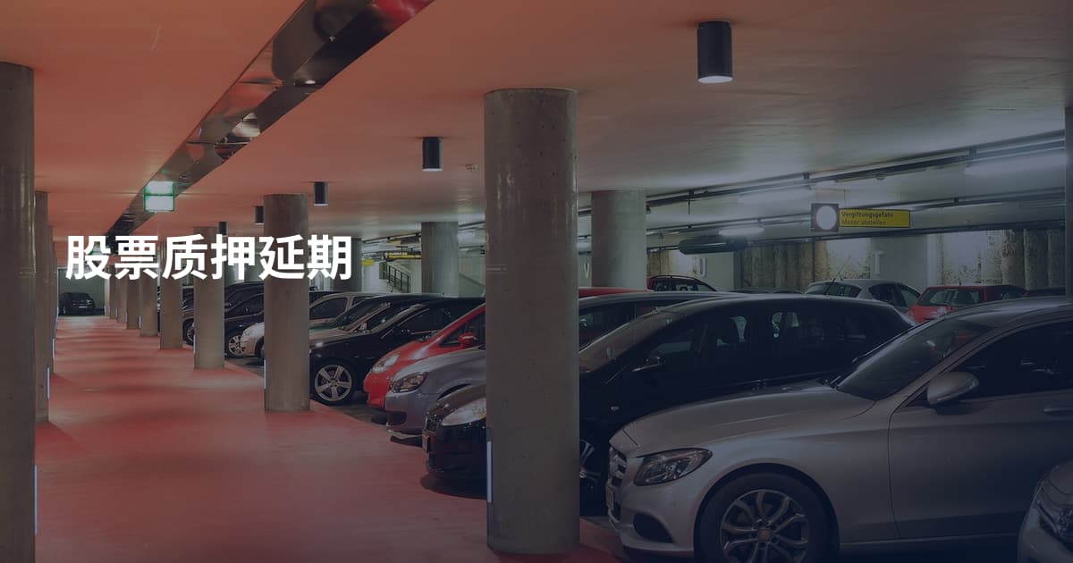 股票质押延期