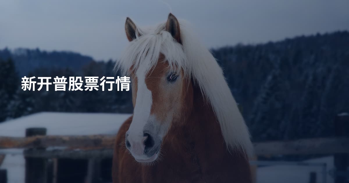 新开普股票行情