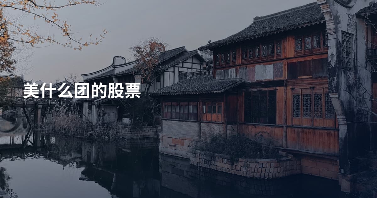 美什么团的股票