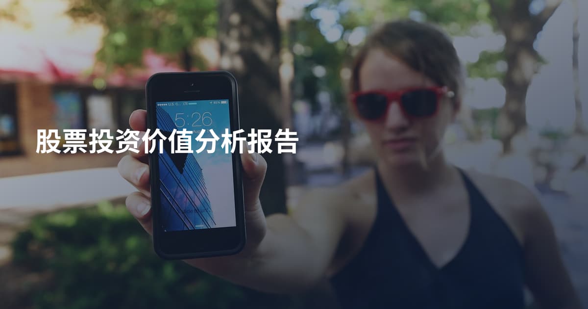 股票投资价值分析报告