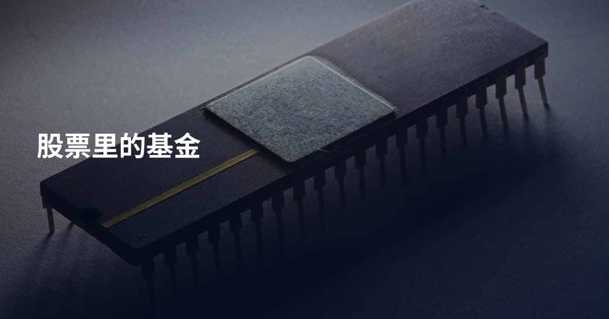 股票里的基金