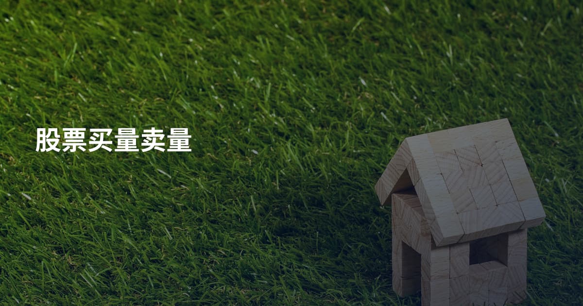 股票买量卖量