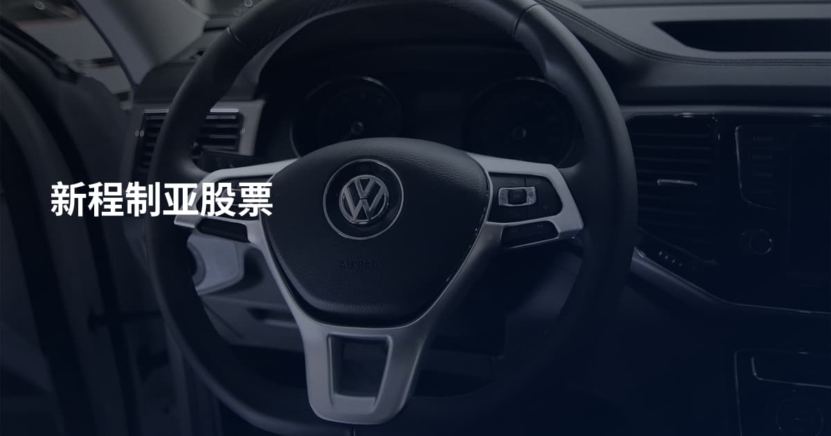 新程制亚股票
