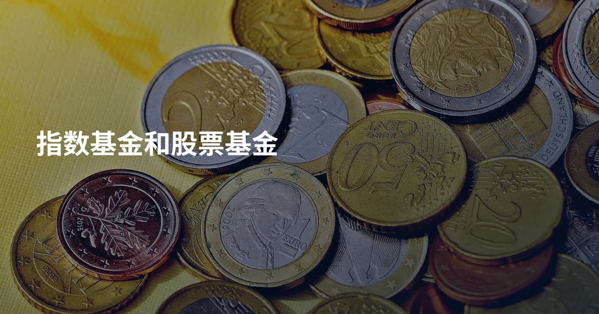 指数基金和股票基金