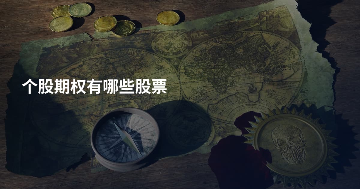 个股期权有哪些股票