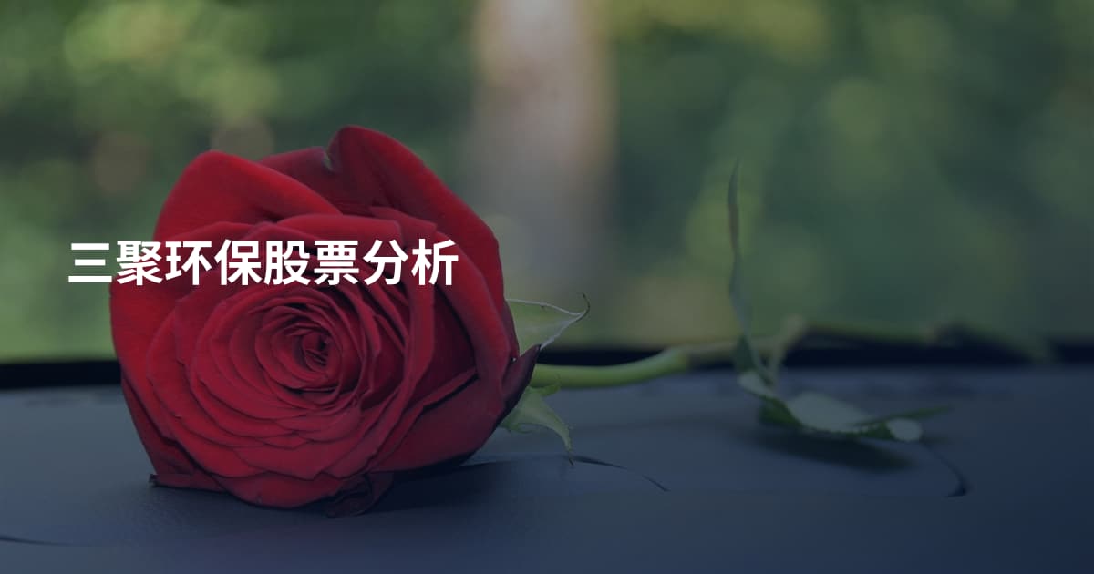 三聚环保股票分析