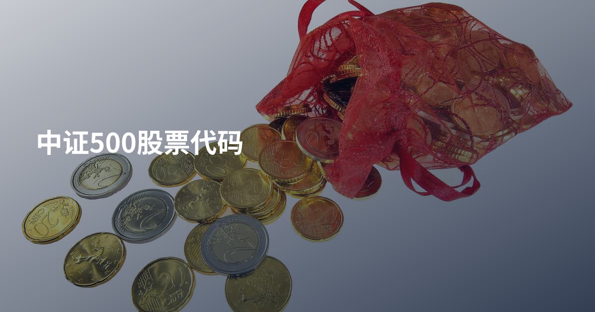 中证500股票代码