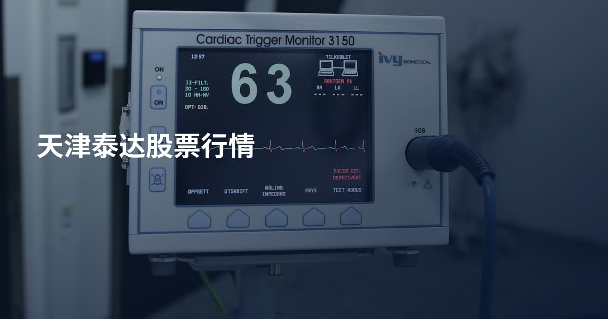 天津泰达股票行情
