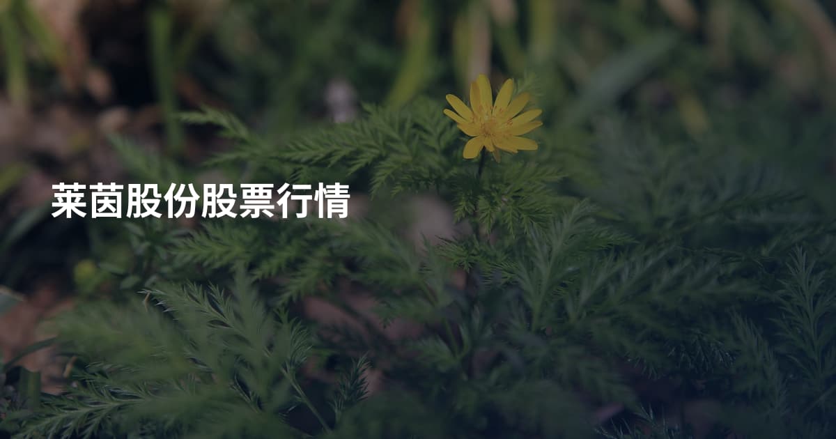 莱茵股份股票行情