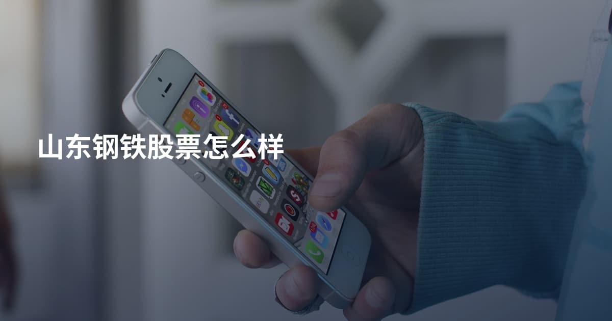 山东钢铁股票怎么样