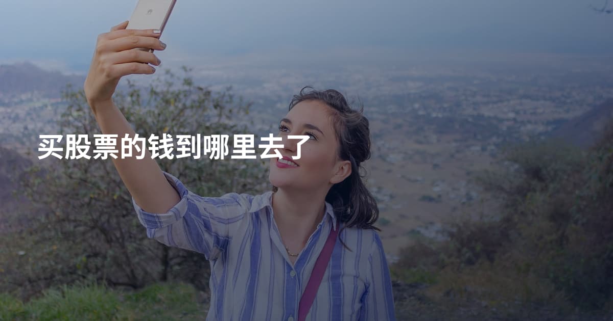 买股票的钱到哪里去了