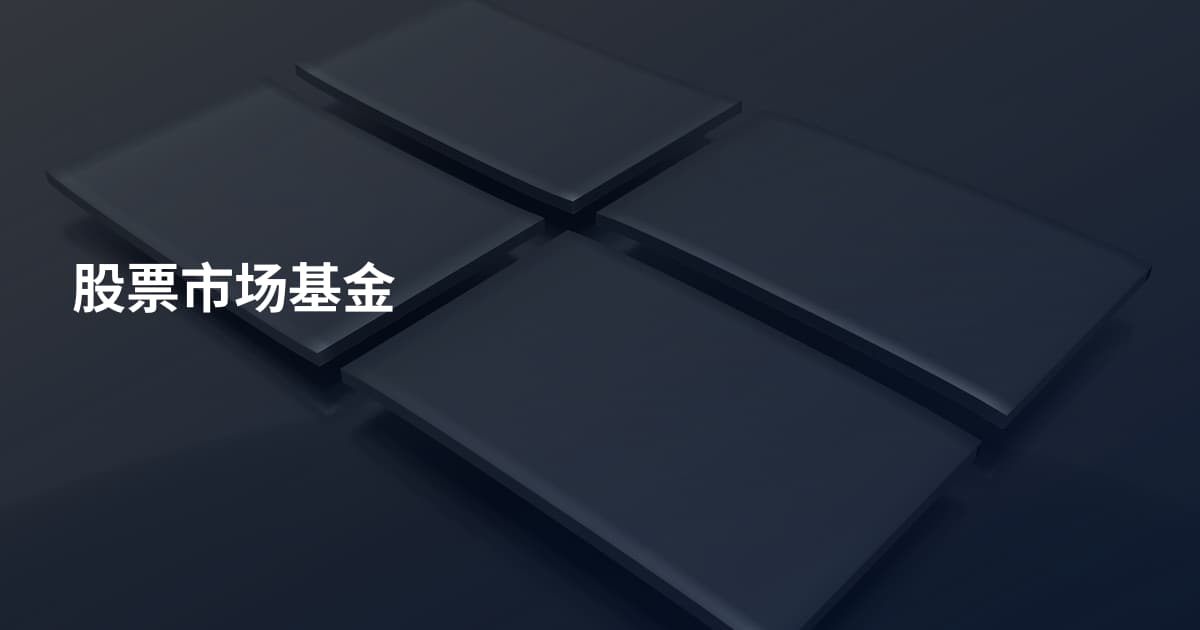 股票市场基金