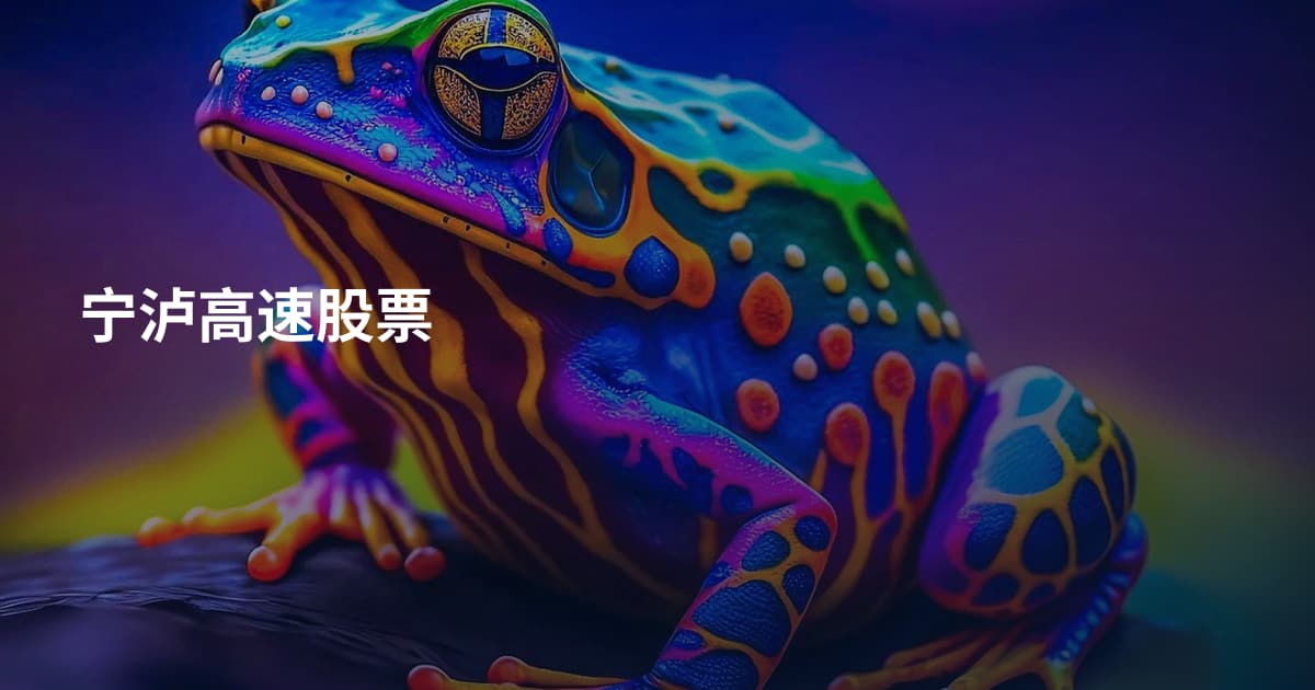 宁泸高速股票