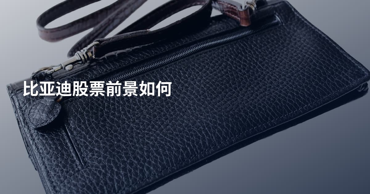 比亚迪股票前景如何