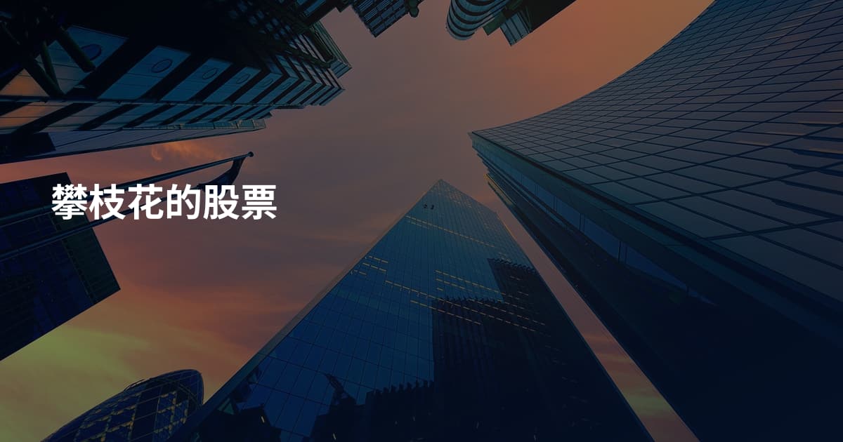 攀枝花的股票