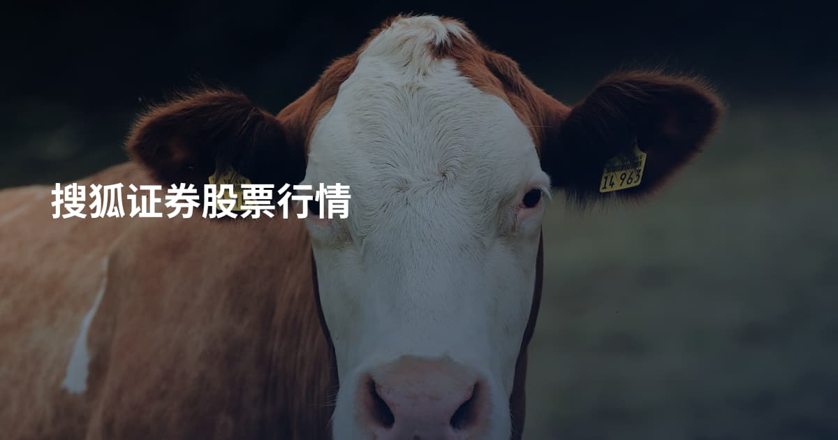 搜狐证券股票行情
