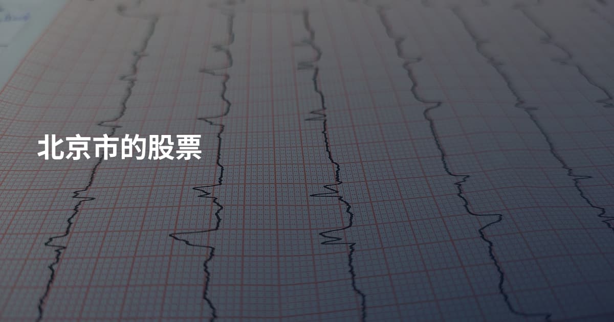 北京市的股票