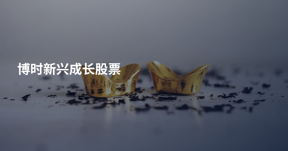博时新兴成长股票