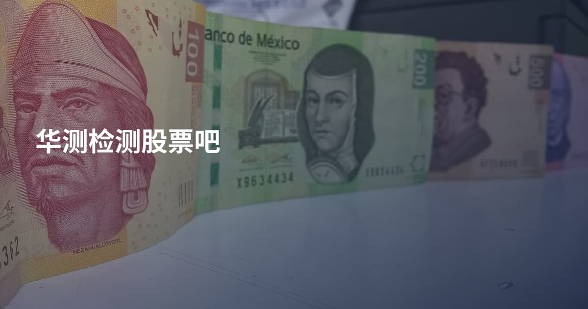 华测检测股票吧