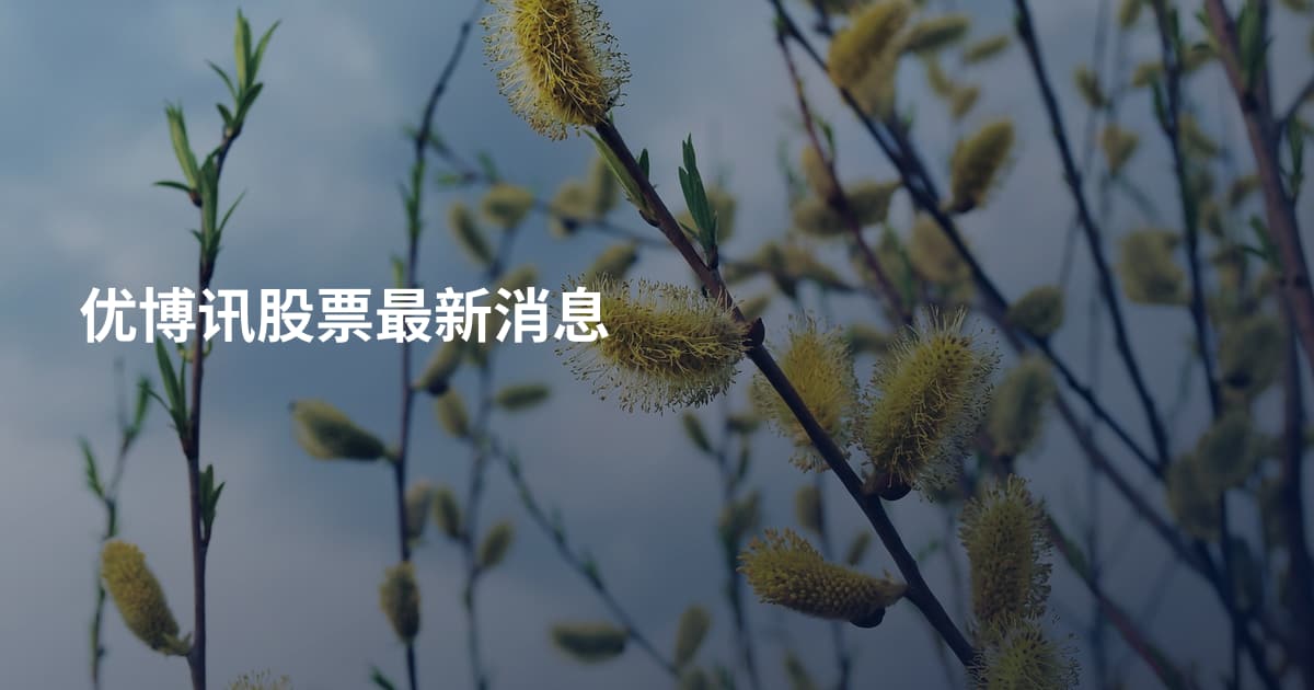 优博讯股票最新消息