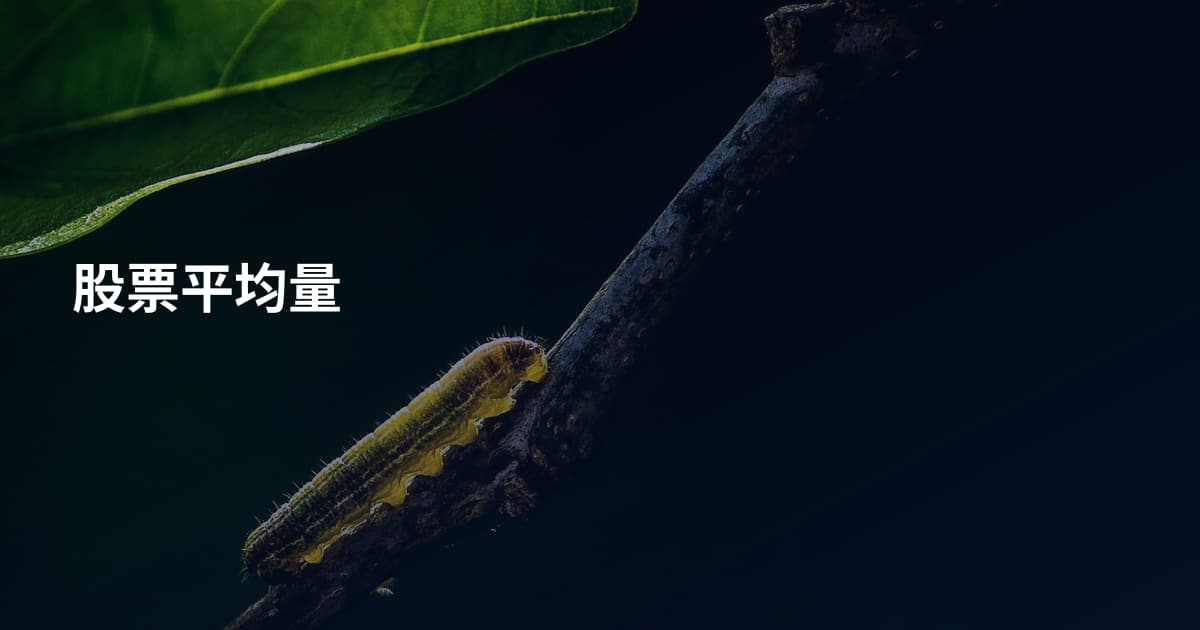 股票平均量