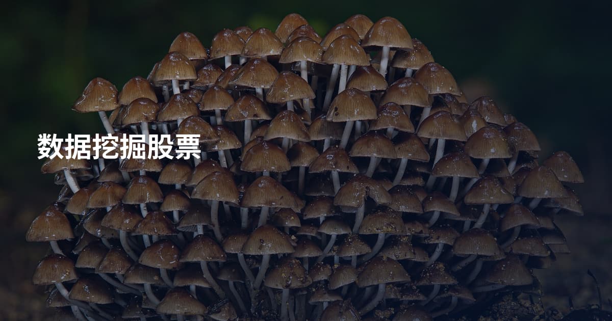 数据挖掘股票
