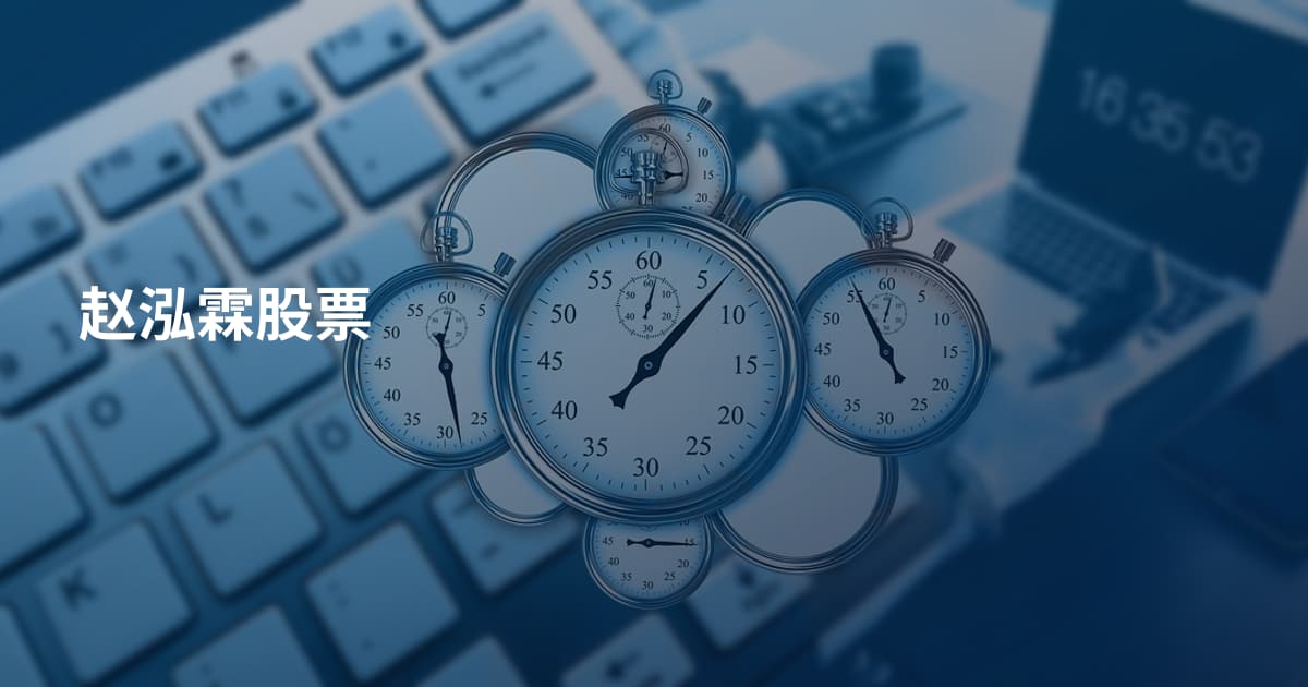 赵泓霖股票