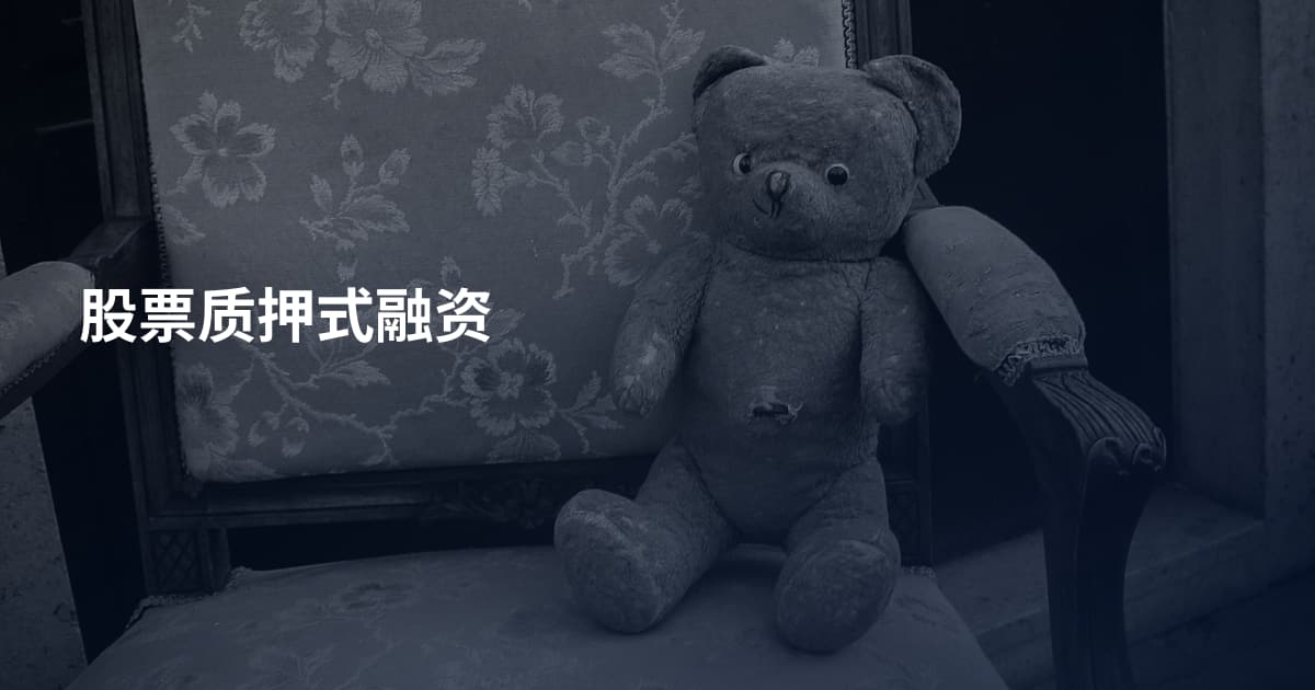 股票质押式融资