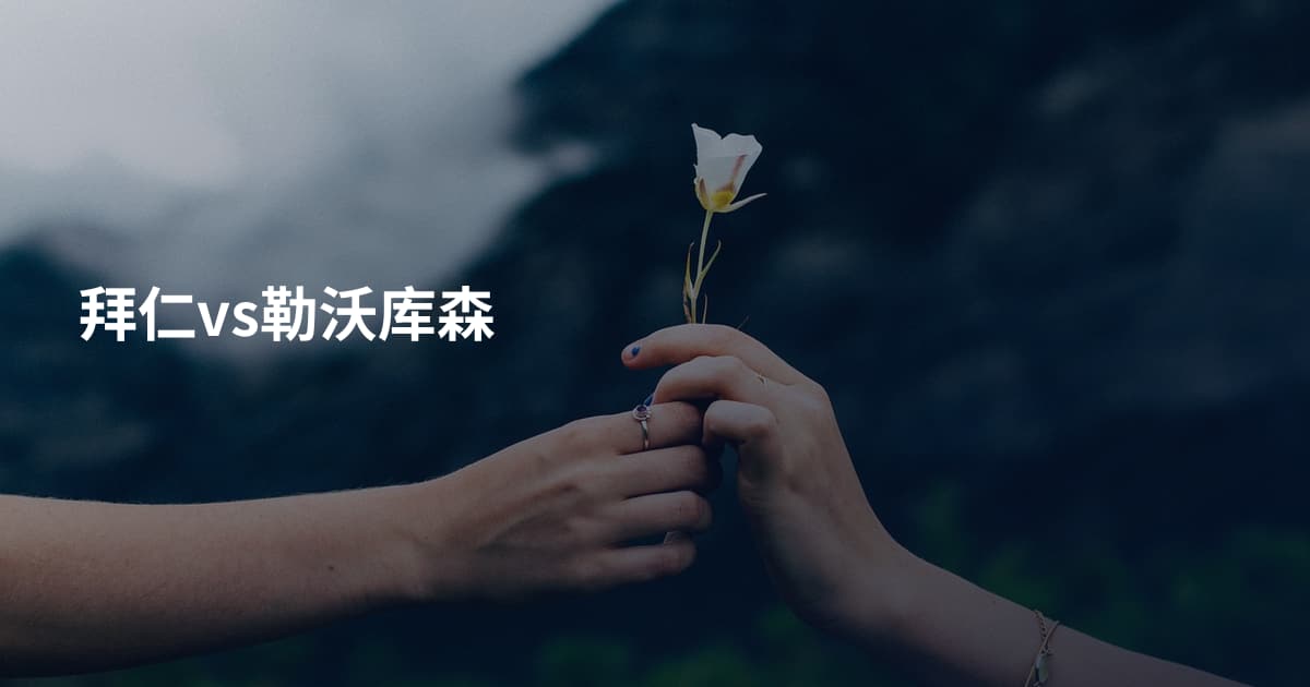 拜仁vs勒沃库森
