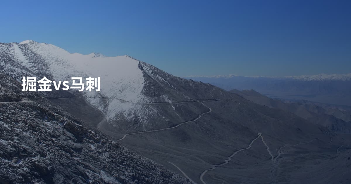 掘金vs马刺