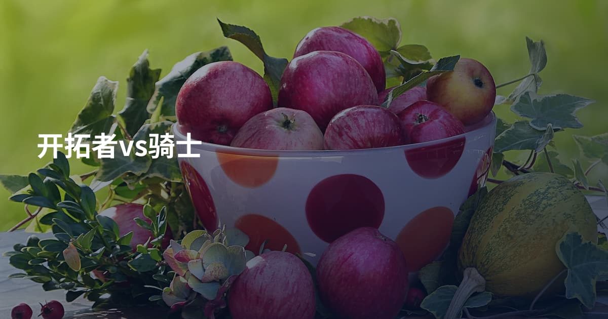 开拓者vs骑士